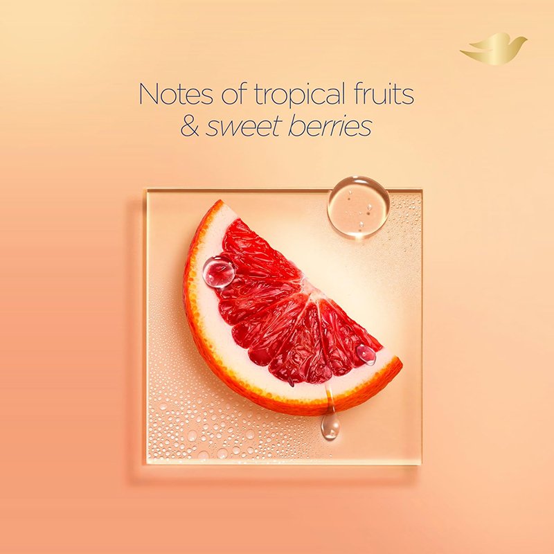 Wholesale Organic Perfume AHA Multi Fruit Vitamin C Exfoliating Whitening Body Wash Shower Gel