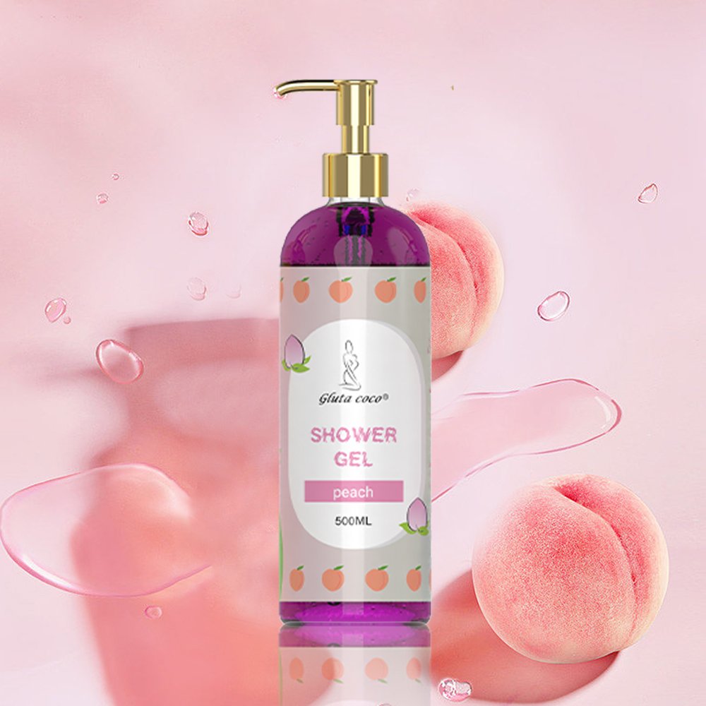 Gluta Coco Mix 7 Strong Whitening Body Shower Gel with Aloe Vera & Arbutin Exfoliating & Whitening Deep Cleaning Body Wash
