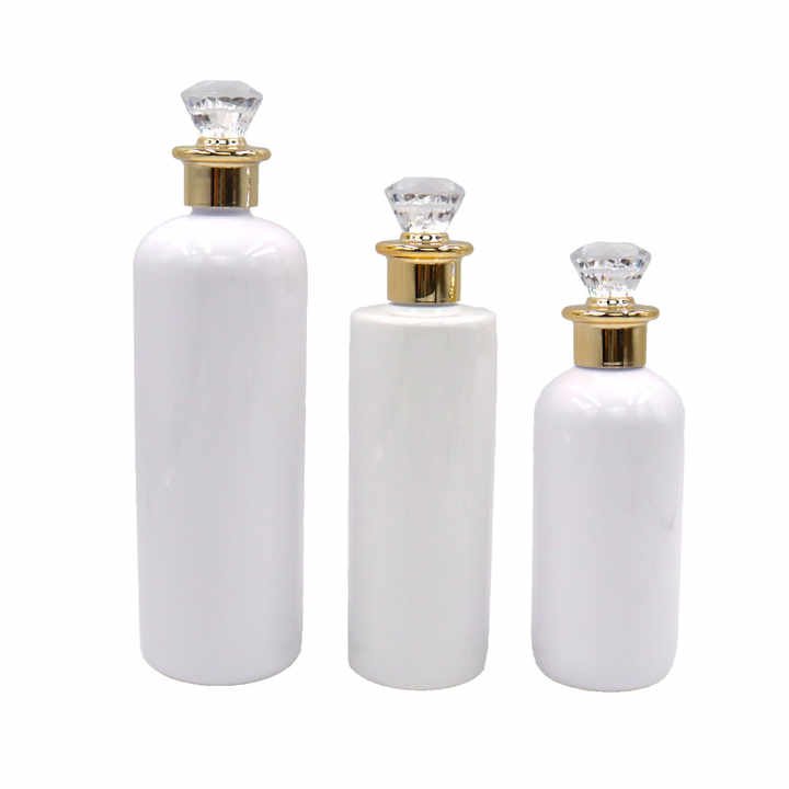 Shower Gel Skincare Conditioner Dispenser Set Body Wash 250ml 300ml 500ml 8oz black Plastic pump Dispenser Shampoo bottle