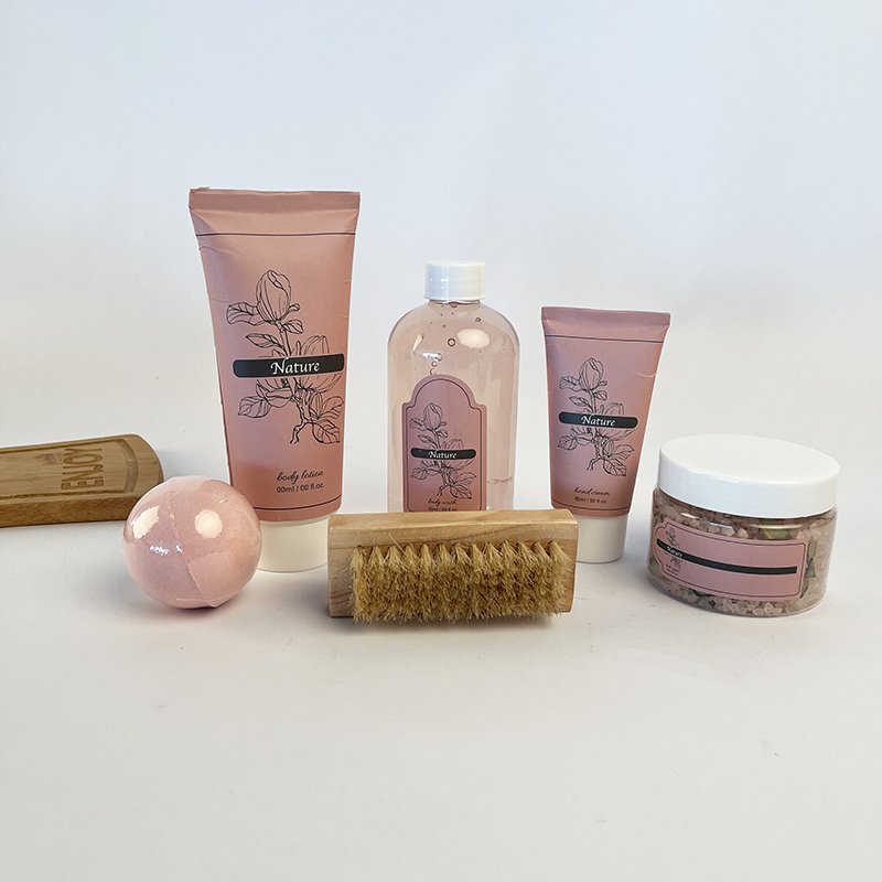 2023 New Design Wholesale Organic Body Care Gifts For Women Flowers Shower Gel Spa Bath Gift Set