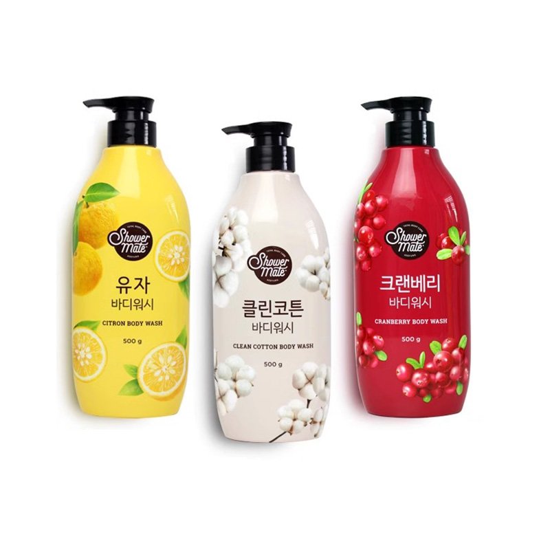 Wholesale Charming Fragrance Large Capacity Natural Organic Cranberry Body Wash 1200G