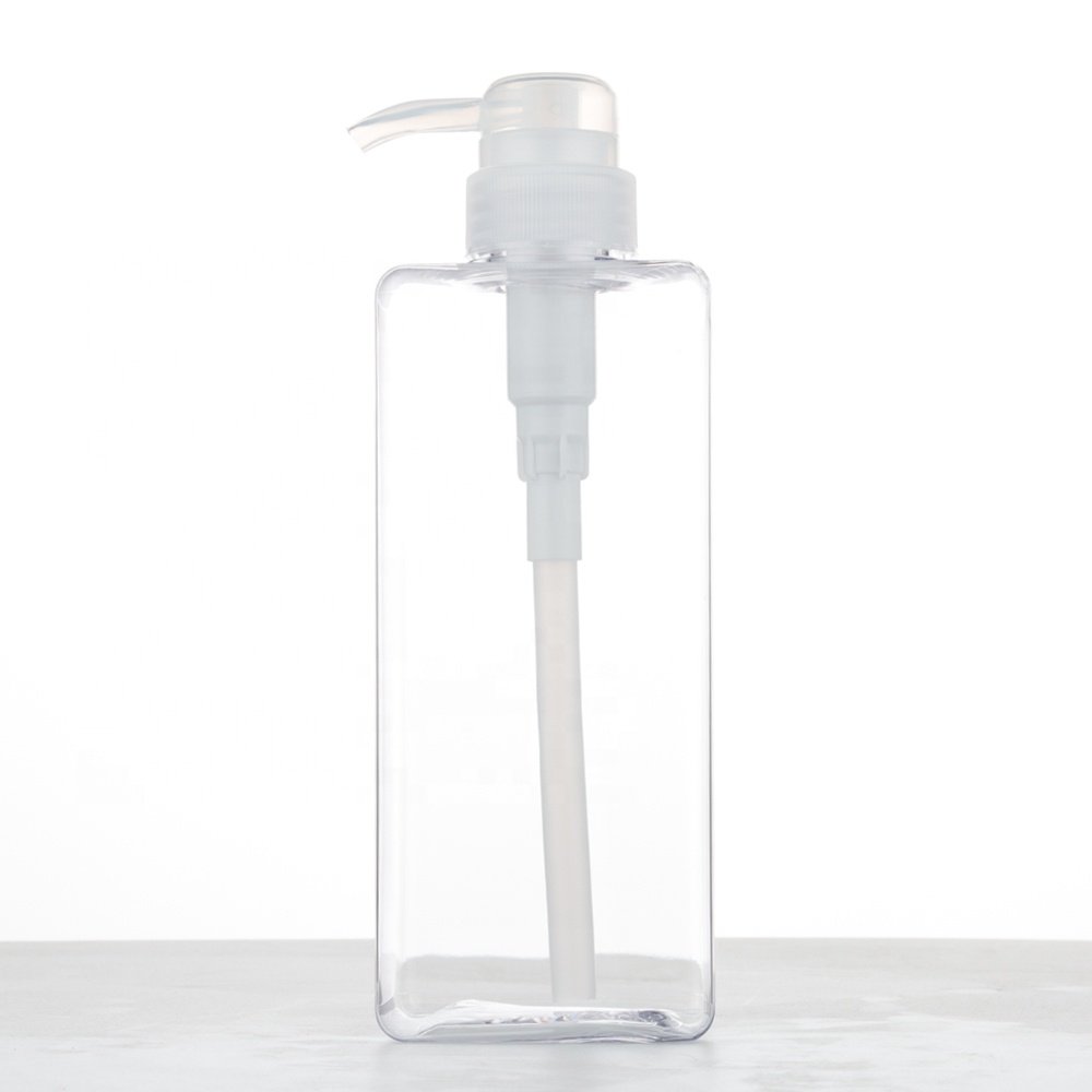 Factory Made 650ml Decorative Plastic Shower Gel Bottle Shampoo Pump Body Wash Pump Bottle And Jar For Cosmetic At Good Price