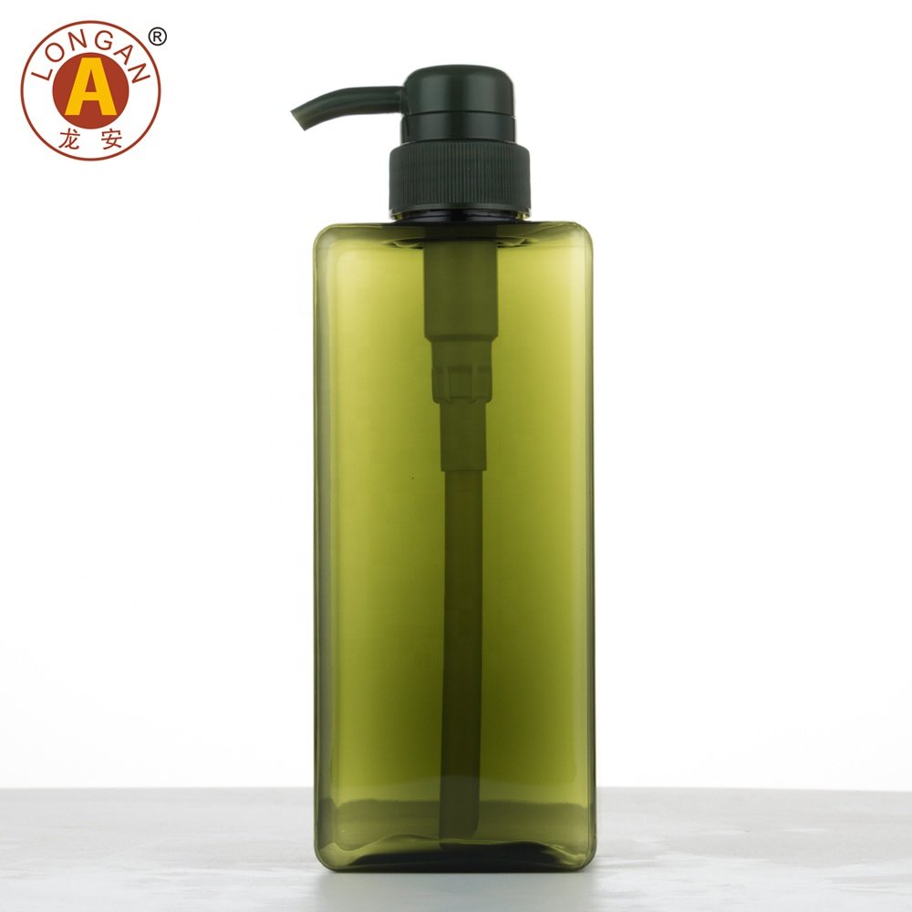 Factory Made 650ml Decorative Plastic Shower Gel Bottle Shampoo Pump Body Wash Pump Bottle And Jar For Cosmetic At Good Price