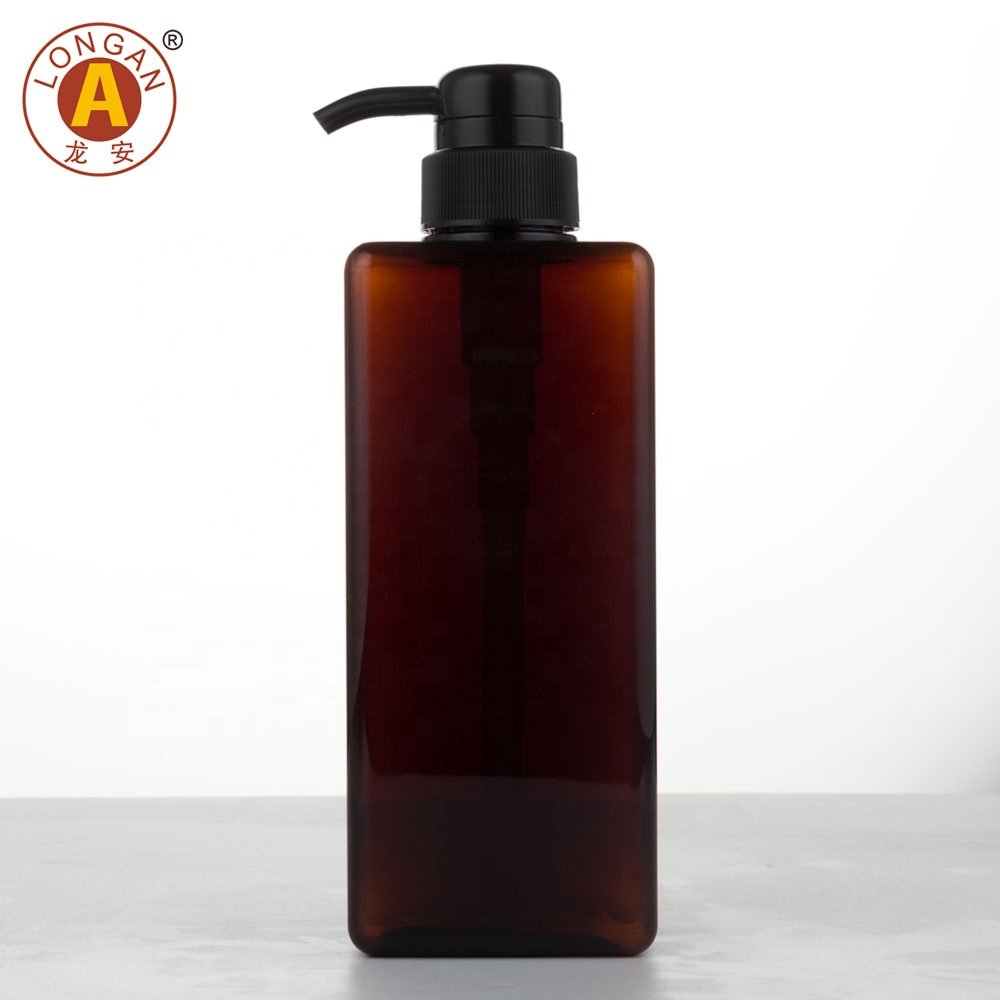 Factory Made 650ml Decorative Plastic Shower Gel Bottle Shampoo Pump Body Wash Pump Bottle And Jar For Cosmetic At Good Price