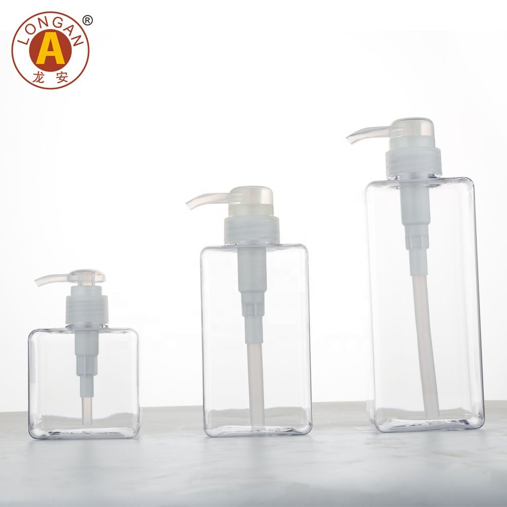 Factory Made 650ml Decorative Plastic Shower Gel Bottle Shampoo Pump Body Wash Pump Bottle And Jar For Cosmetic At Good Price