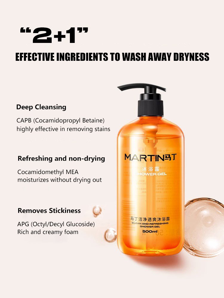 Private Label Shower Gel High Quality Body Wash Hydrating Refresh Body Claen Wash