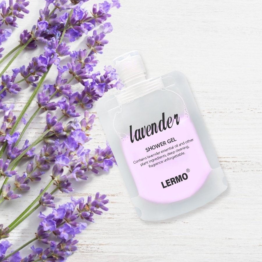 Factory ODM/OEM Mint Lemon Honey Milk Lavender shower gel in bags nourishing and refreshing body wash in bags