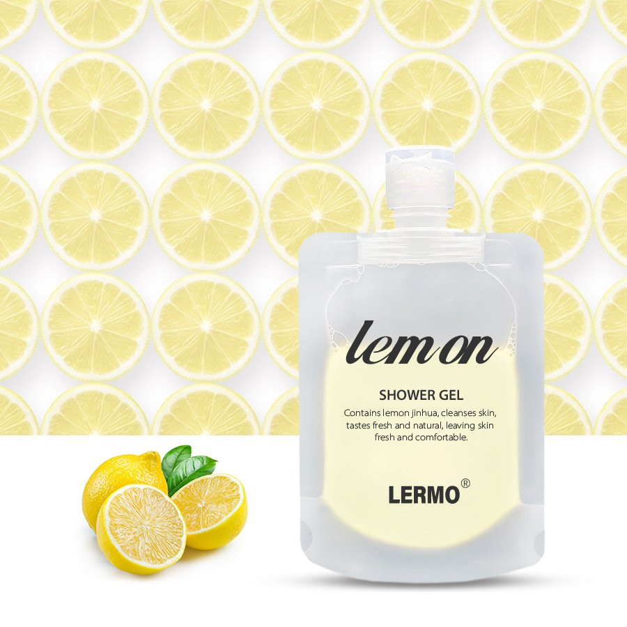 Factory ODM/OEM Mint Lemon Honey Milk Lavender shower gel in bags nourishing and refreshing body wash in bags