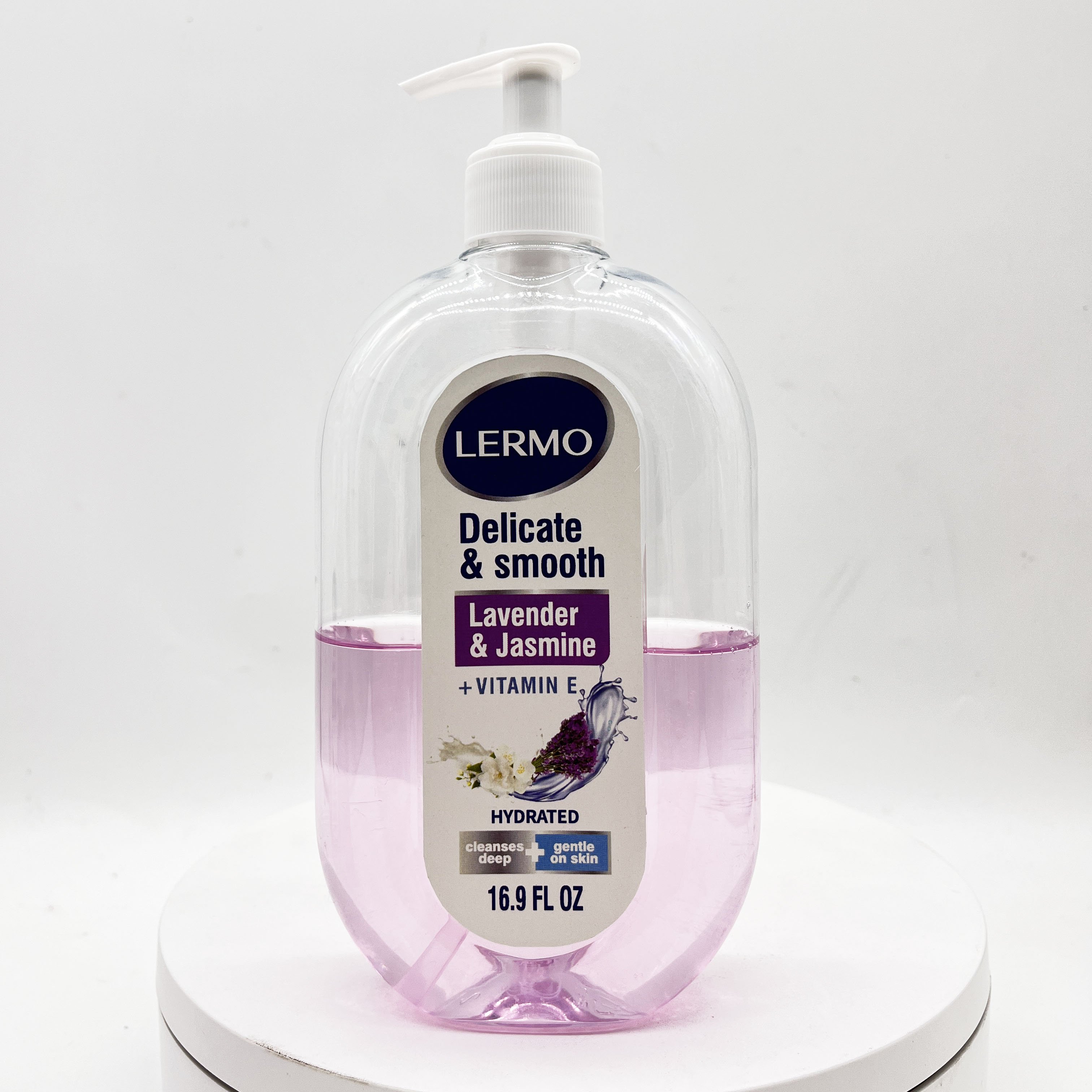 Private label LERMO Delicate smooth Magnolia Denudata shower gel deep cleaning Refreshing body wash for home use