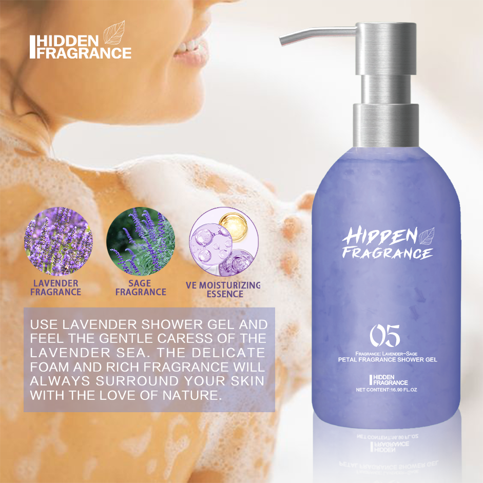 Nourishing And Refreshing Lavender Shower Gel Caring For The Skin With Lavender Scented Shower Gel