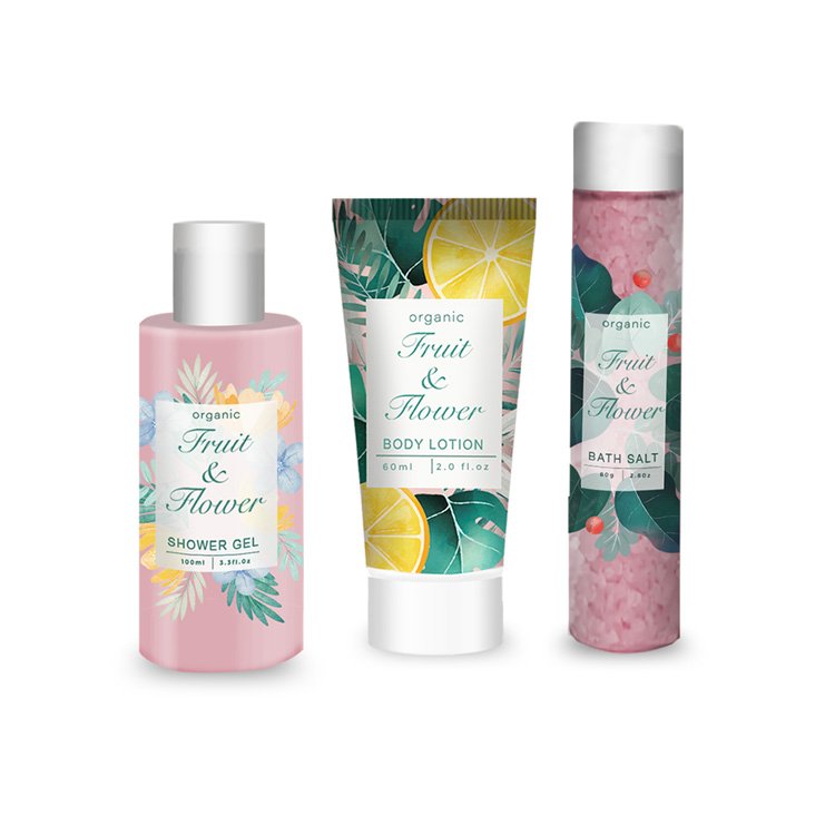 Wholesale Luxury Beauty And Body Care Spa Lotion Shower Gel And Bath Salts Cleaning Whitening Kit & Gift Set In Box For Women