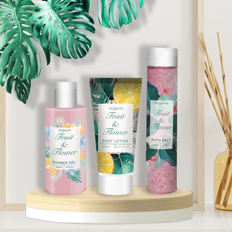 Wholesale Luxury Beauty And Body Care Spa Lotion Shower Gel And Bath Salts Cleaning Whitening Kit & Gift Set In Box For Women
