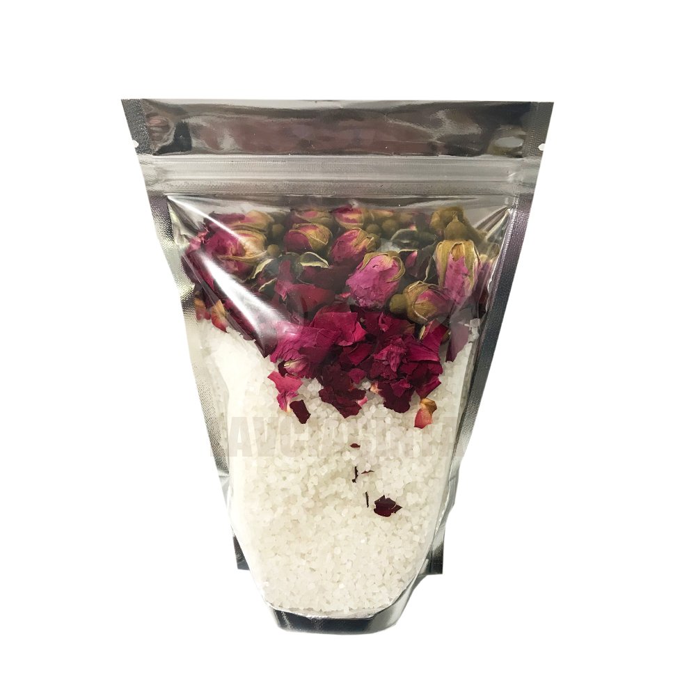 Bath Salt Gift Set Relaxing Spa Salts with Essential Oils Bubble Bath Self Care Gift for Women