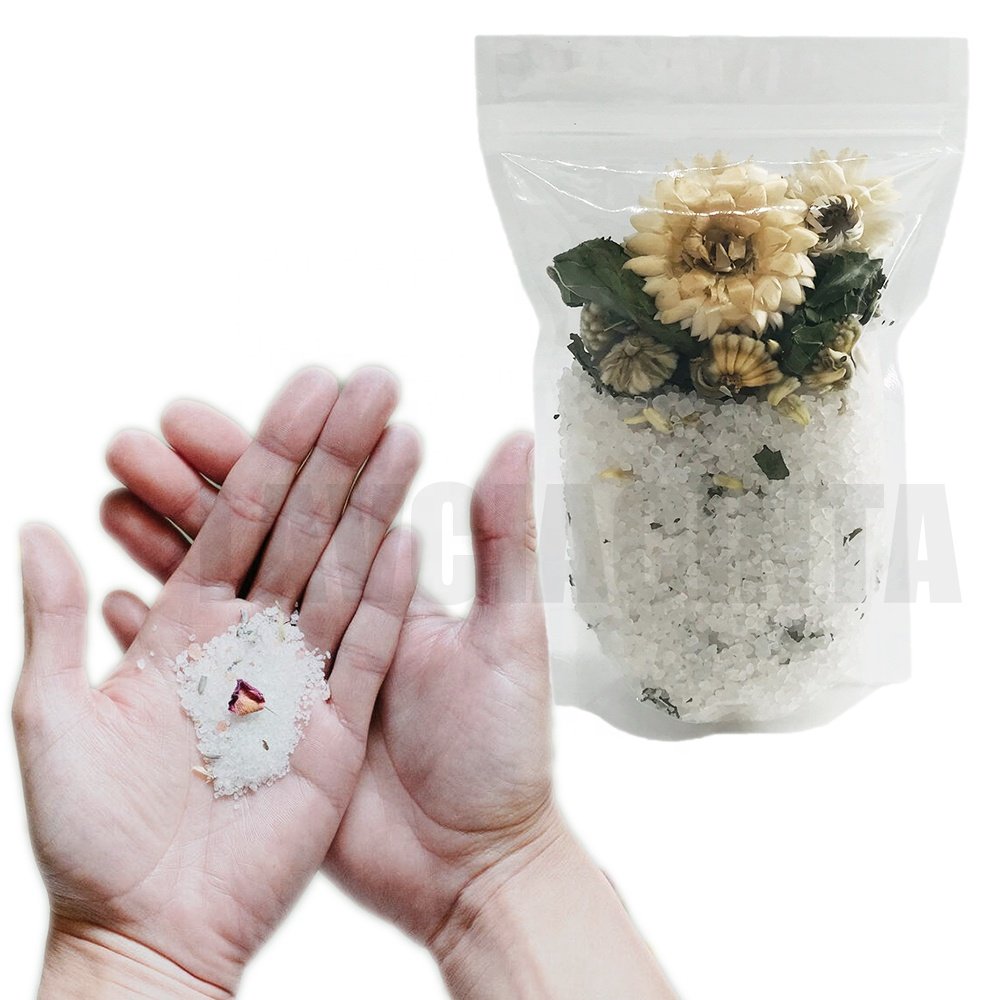Bath Salt Gift Set Relaxing Spa Salts with Essential Oils Bubble Bath Self Care Gift for Women