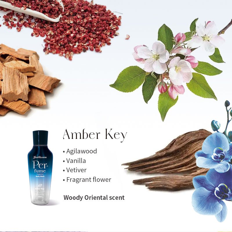 Custom oem/odm Fragrance moisturizing organic body wash shower gel Refresing Exfoliating body lotion Men's shower gel