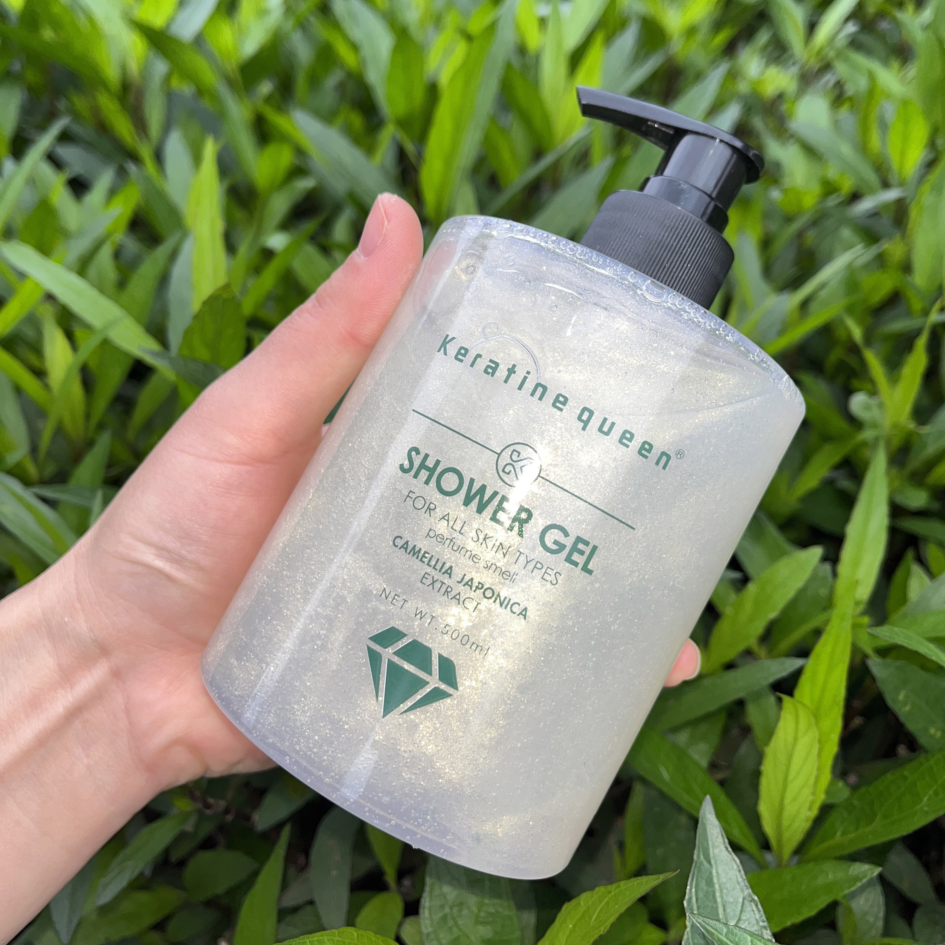 500ml Private Label Whitening Organic Nicotinamide Lotion Body Wash Shower Gel With Fragrance