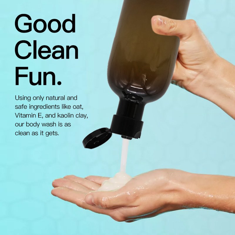 Custom shower bodywash powder to gel eco friendly vegan natural milk powder body wash