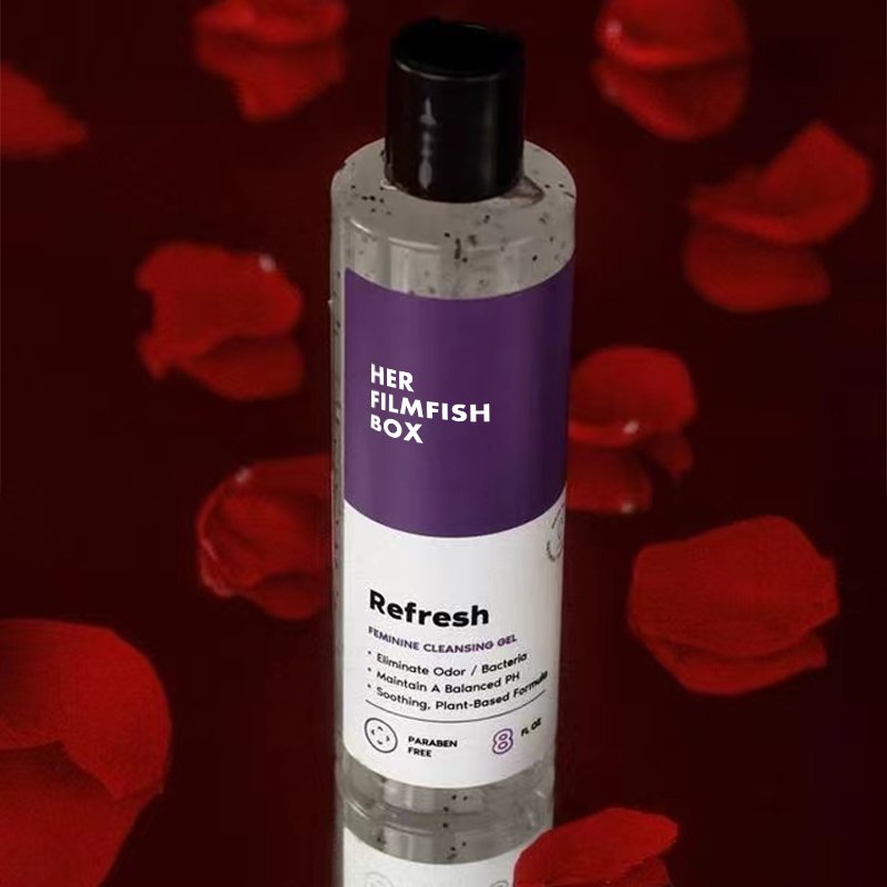 USA Warehouse PH Balancing Petal Shower Gel for Women