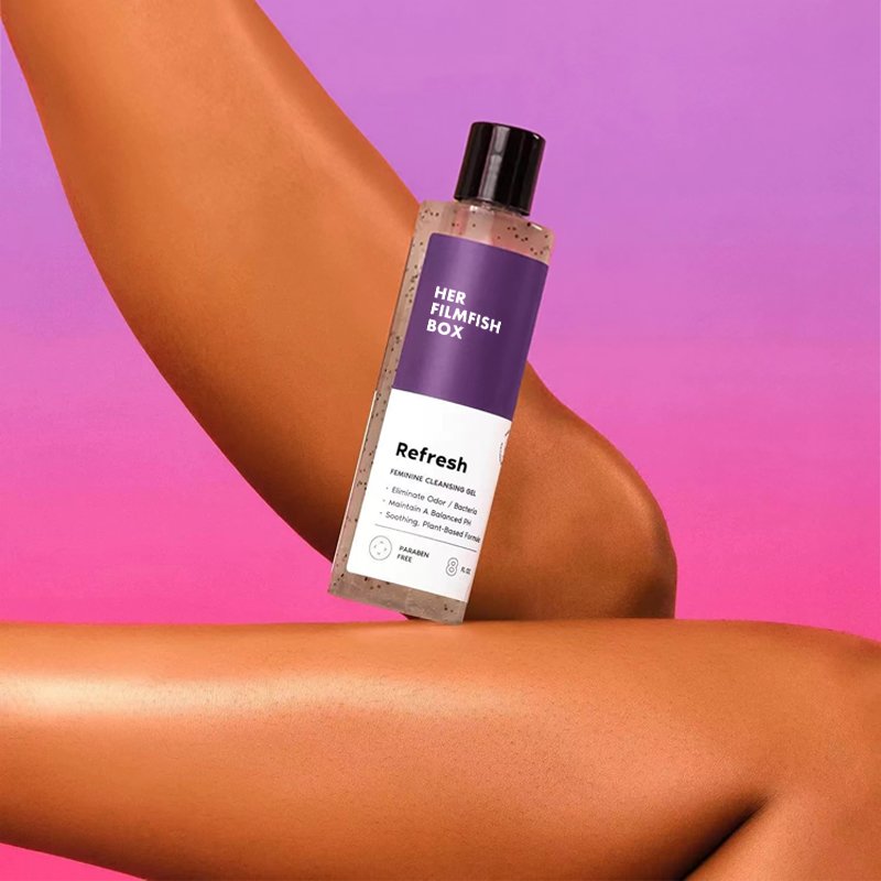 USA Warehouse PH Balancing Petal Shower Gel for Women
