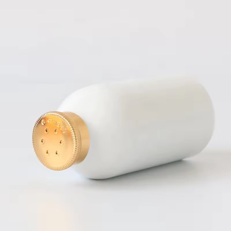 WHOLESALE 50g 100g 150g 200g empty round food grade aluminum baby talcum powder packaging bottle