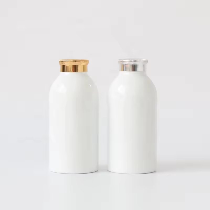 WHOLESALE 50g 100g 150g 200g empty round food grade aluminum baby talcum powder packaging bottle