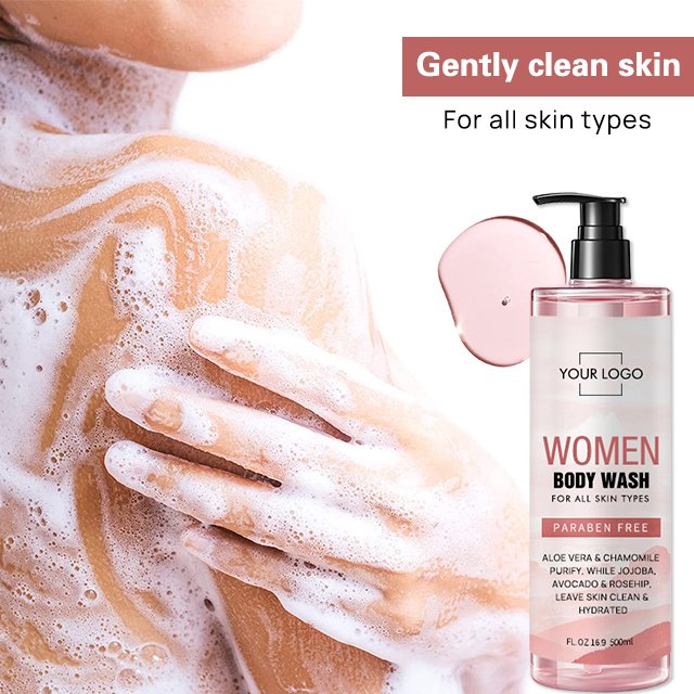 Private Label Cheap price Perfume Natural Organic Body Wash Bath Skin Whitening Women Shower Gel