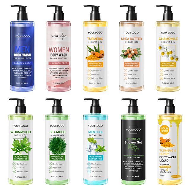 Private Label Cheap price Perfume Natural Organic Body Wash Bath Skin Whitening Women Shower Gel
