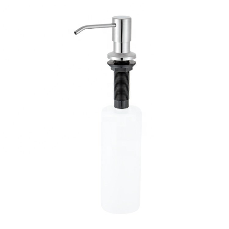 Customized Available Plastic Pump Liquid Hand Soap Dispenser Bottle Metal Manual Soap Dispenser For Soap Products Wholesale
