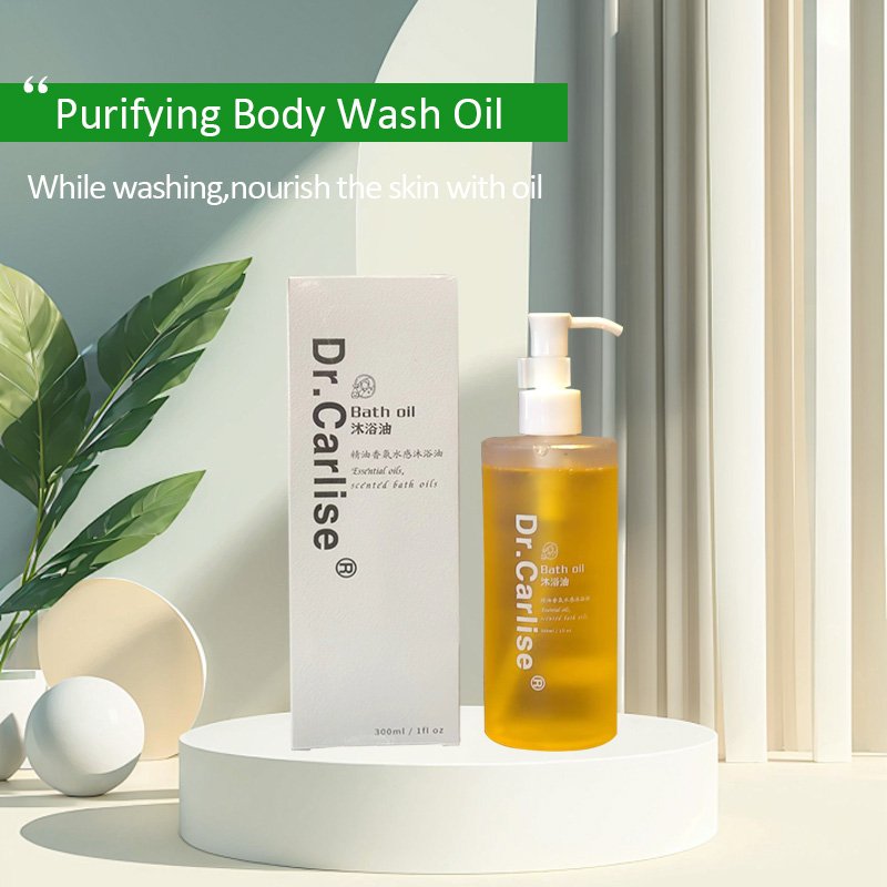 Luxury Bath Body Shower Oil Soften Cleanse Skin Multi-Oil Cleansing Hydrating Body Wash For All Skin Type
