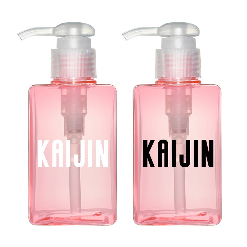 Empty Pink PETG 100ml 250ml 680ml Shampoo shower gel Lotion Pump Bottles for shampoo and conditioner bottles hair care