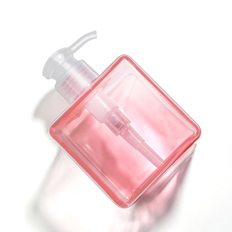 Empty Pink PETG 100ml 250ml 680ml Shampoo shower gel Lotion Pump Bottles for shampoo and conditioner bottles hair care