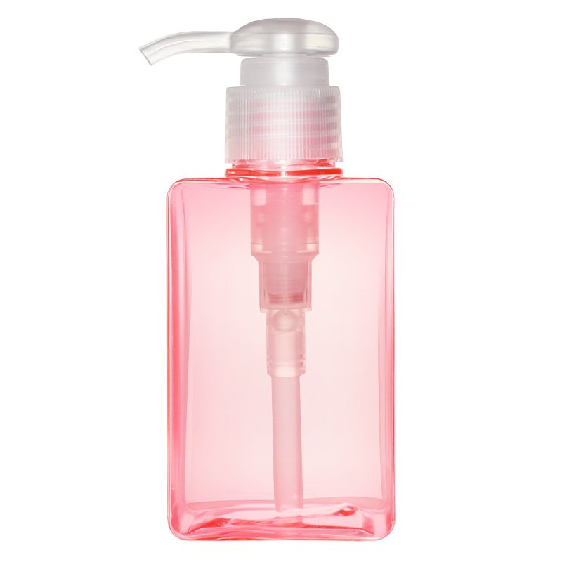 Empty Pink PETG 100ml 250ml 680ml Shampoo shower gel Lotion Pump Bottles for shampoo and conditioner bottles hair care