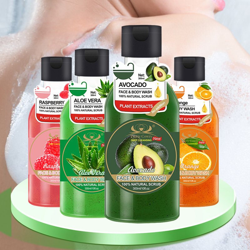 100% Pure Natural Best Bleaching Moisturizing, Cleansing, Non-Greasy men Shower Gel