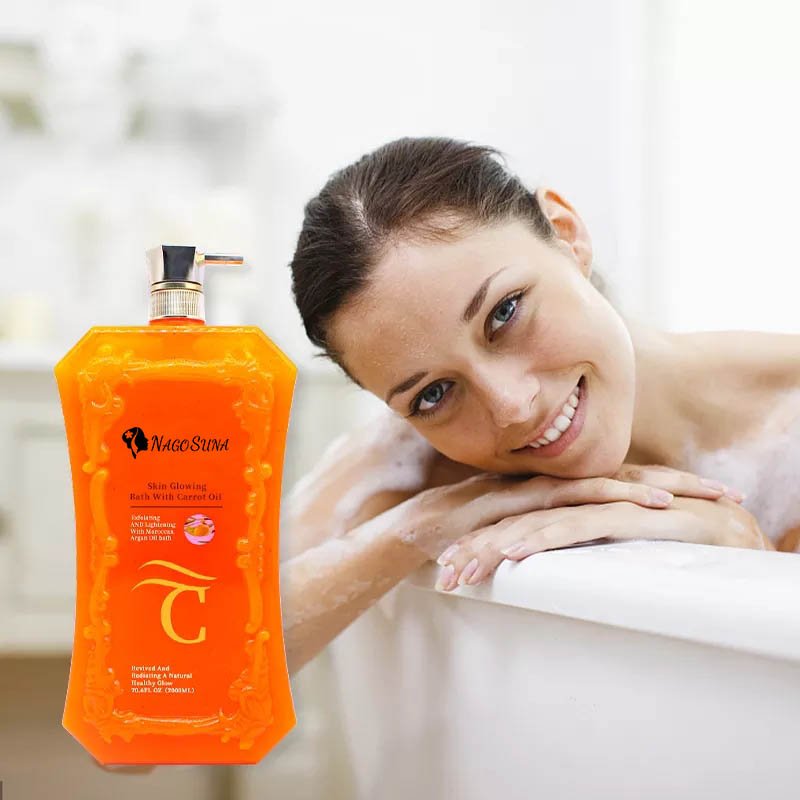 NAGOSUNA pawpaw shampoo gel wash shower gel nourishing skin papaya extract cream popular in africa