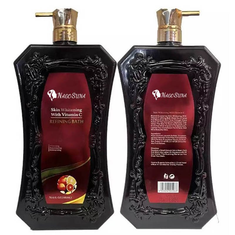 NAGOSUNA pawpaw shampoo gel wash shower gel nourishing skin papaya extract cream popular in africa