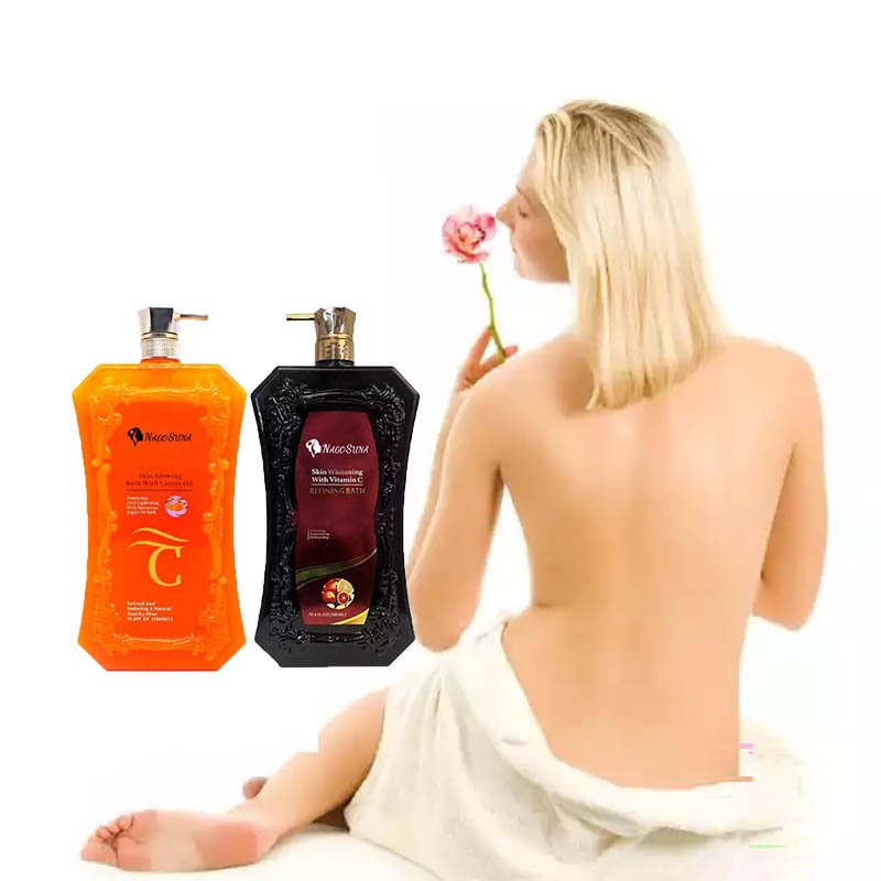 NAGOSUNA pawpaw shampoo gel wash shower gel nourishing skin papaya extract cream popular in africa