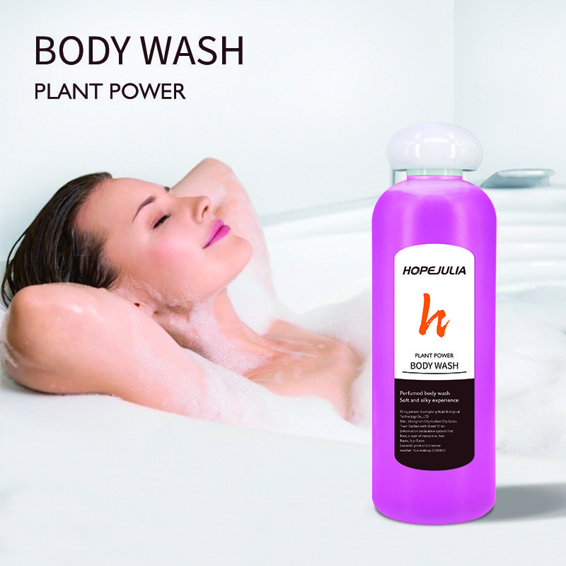 Custom private label Skin Smooth Refresh Lightening Exfoliating Whitening Shower Gels Scrub cien 500 ml shower gel