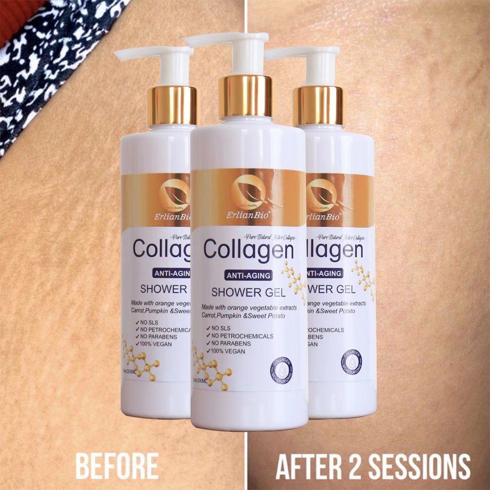 Moisturizing Body Wash Lightening Skin Shower Gel Private Label OEM/ODM Wholesale Body Care Natural Organic Collagen Body Wash