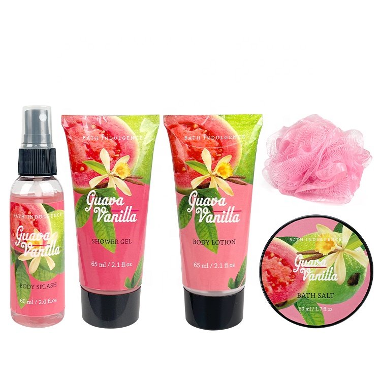 Wholesale private label moisturize body care spa bath sets natural romantic elegance woman bath gift set