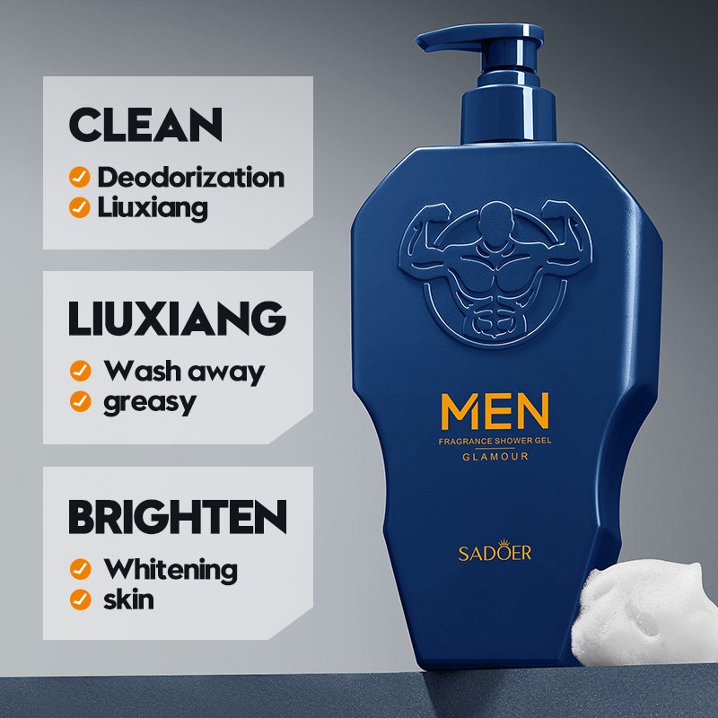 SADOER nourishing clean body wash Mens body shower gel