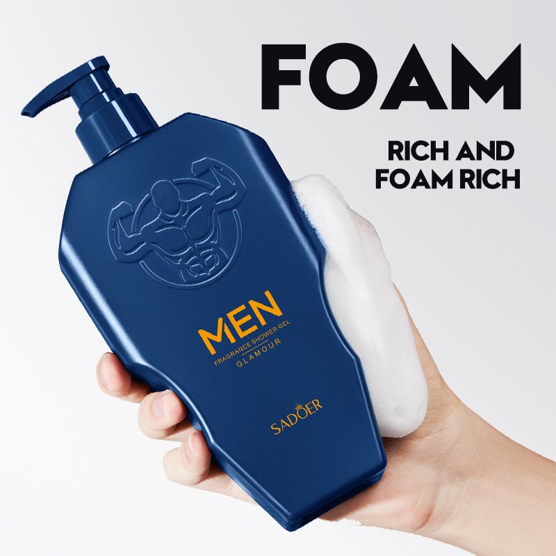 SADOER nourishing clean body wash Mens body shower gel