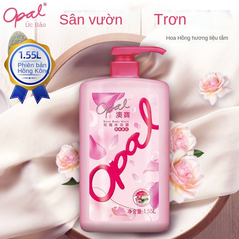 OPAL Private Label Natural Organic Bath Care for Skin Washing Body Wash Liquid Soap Whitening Body Shower Gel Milk Body Wash