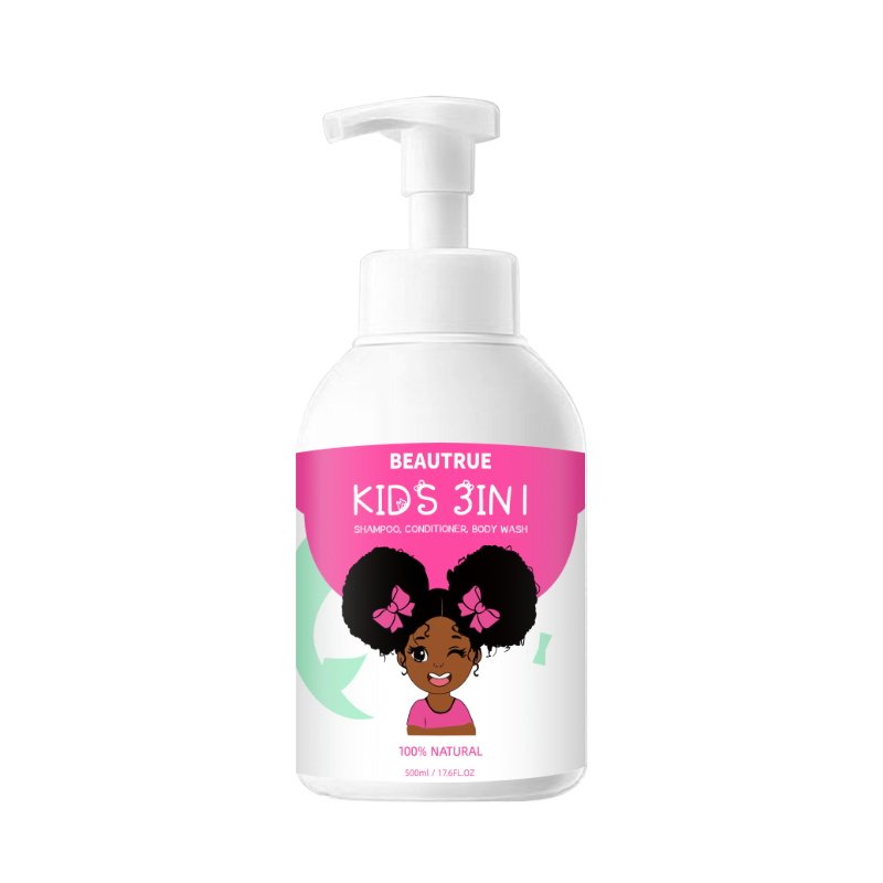 Shampoo Shower Gel 3 In 1 Children Baby Natural Organic Liquid Baby Shampoo And Conditioner Body Wash