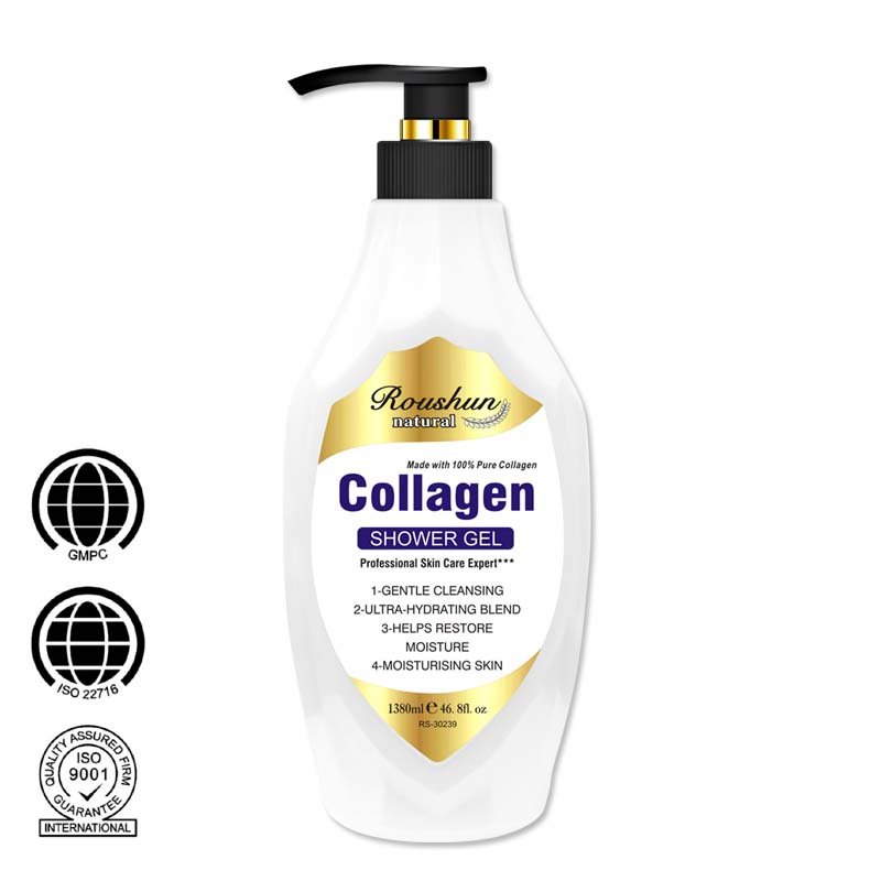 ROUSHUN Whitening Refreshing Collagen Body Wash Shower Gel