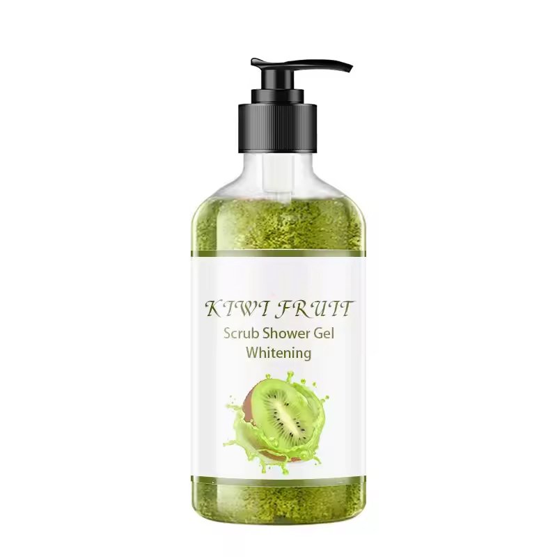 Deep Cleansing Fruit Perfume Scrub Body Wash Gentle Exfoliating Long Lasting Fragrance Scrub Shower Gel