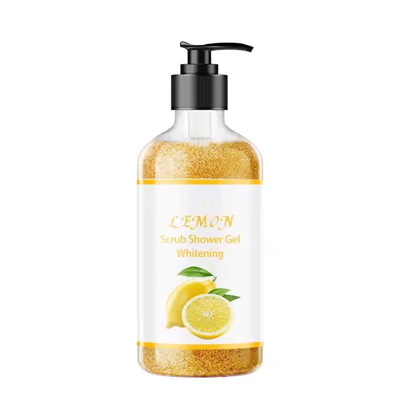 Deep Cleansing Fruit Perfume Scrub Body Wash Gentle Exfoliating Long Lasting Fragrance Scrub Shower Gel