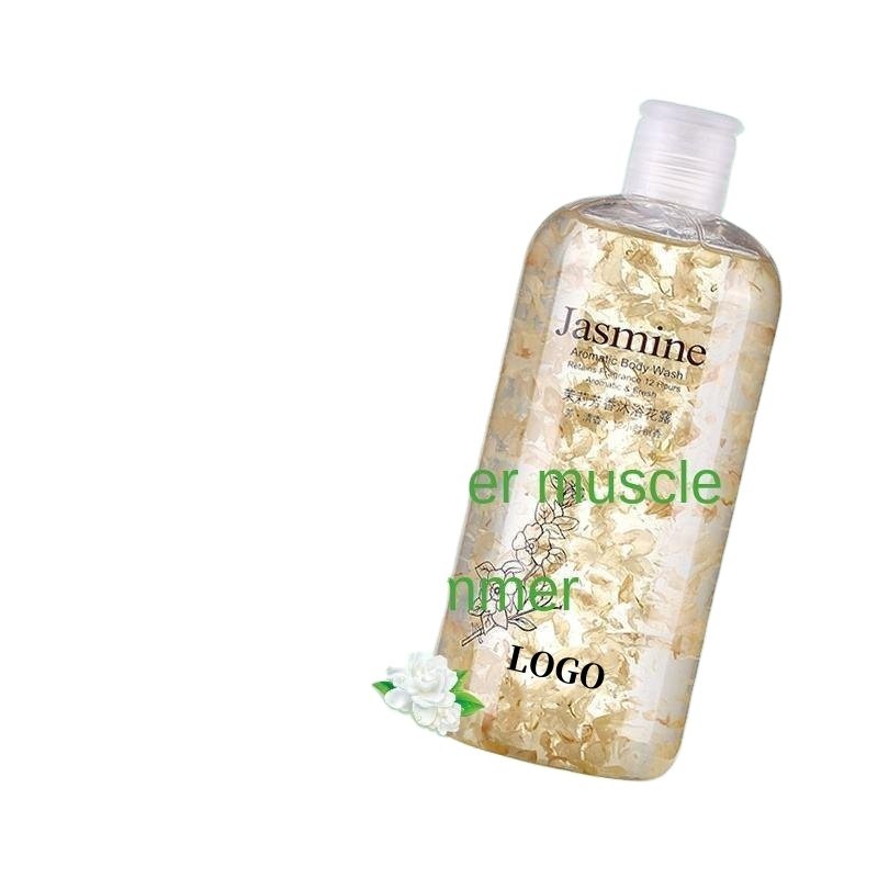 Customized logo Flower Body wash Moisturizing vaseline bath bomb body wash