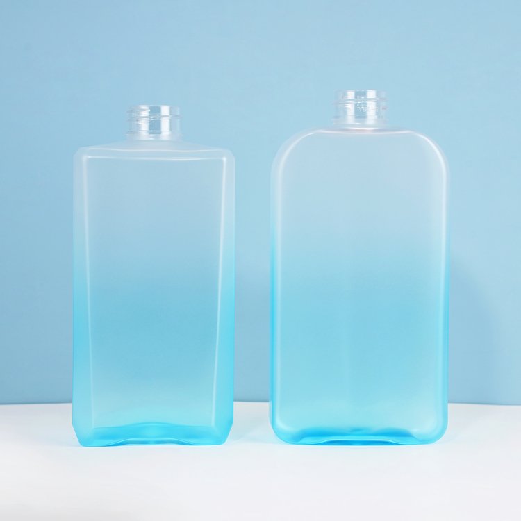 400ml PET Bottle Manufacturers Cosmetic Packaging Bottle Shampoo Shower Gel Lotion Bottle With Lotion Pump