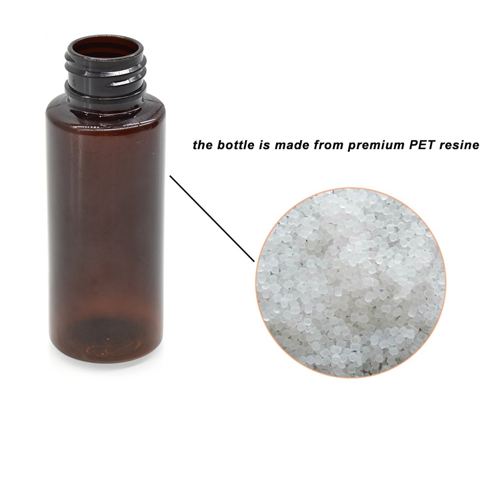customized 15ml 30ml 50ml 60ml 100ml 150ml 250ml 500ml cosmetic lotion plastic shampoo bottle with press disc cap