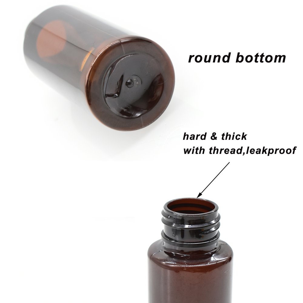 customized 15ml 30ml 50ml 60ml 100ml 150ml 250ml 500ml cosmetic lotion plastic shampoo bottle with press disc cap